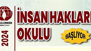 Mazlumder insan hakları okulu başlıyor