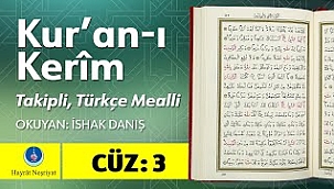 3. Cüz - İshak Danış, Takipli ve Türkçe Mealli